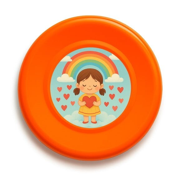 Disco de Arremesso Frisbee Chuva de Amor
