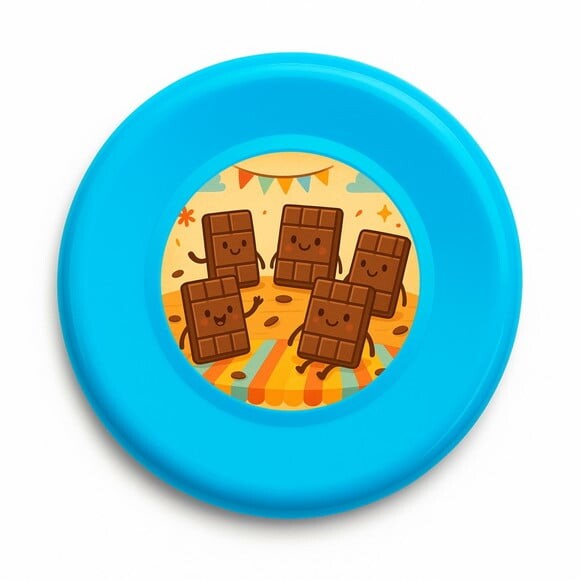 Disco de Arremesso Frisbee Chocolates