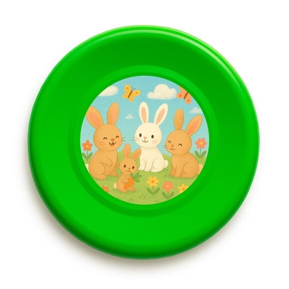 Disco de Arremesso Frisbee Coelhinhos