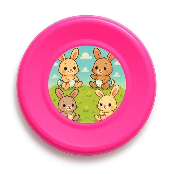 Disco de Arremesso Frisbee Coelhinhos Baby