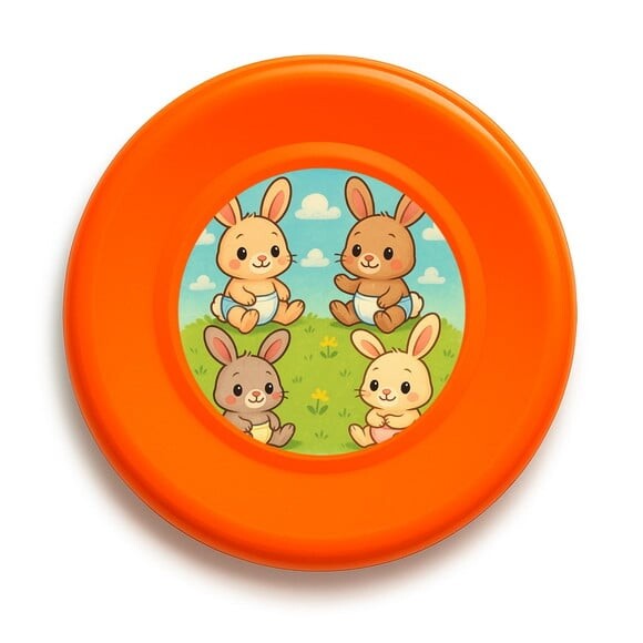 Disco de Arremesso Frisbee Coelhinhos Baby
