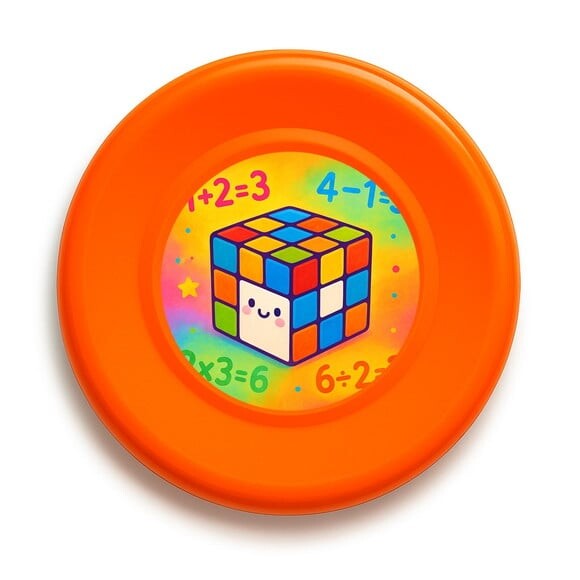 Disco de Arremesso Frisbee Cubo Mágico