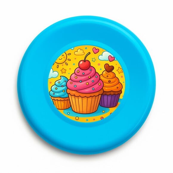 Disco de Arremesso Frisbee Cupcakes