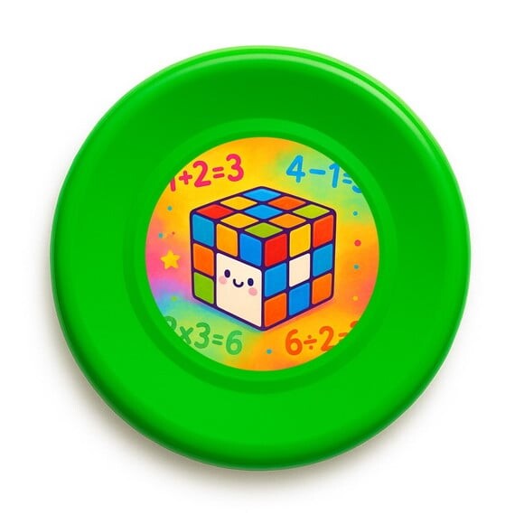 Disco de Arremesso Frisbee Cubo Mágico
