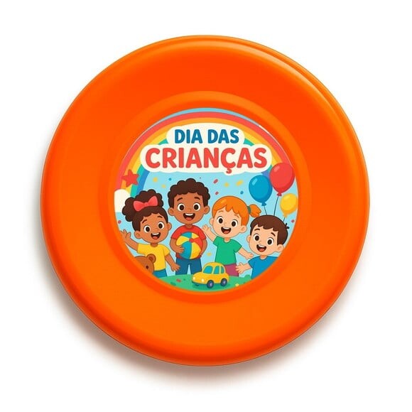 Disco de Arremesso Frisbee Dia das Crianças
