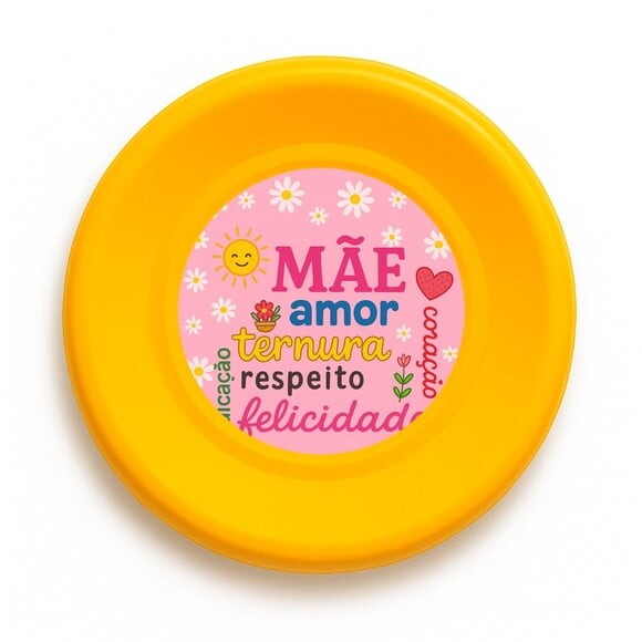 Disco de Arremesso Frisbee Dia das Mães