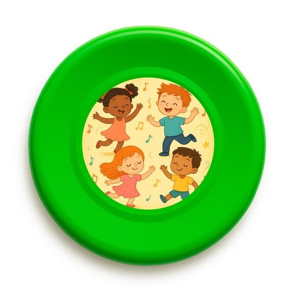 Disco de Arremesso Frisbee Dança