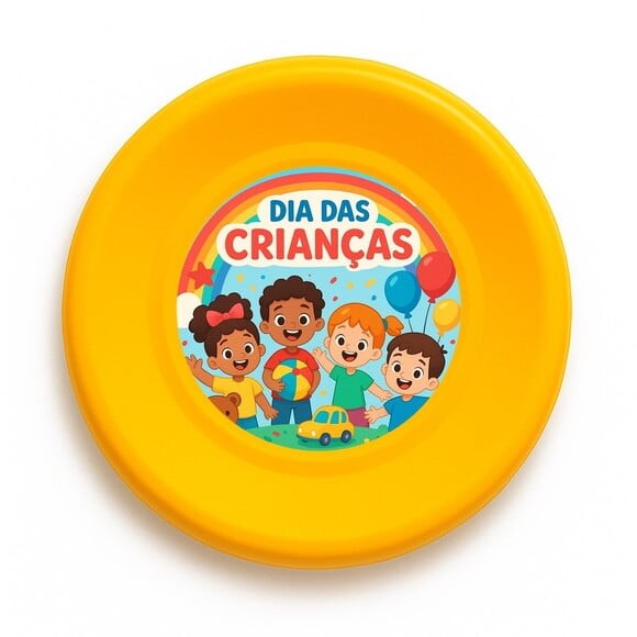 Disco de Arremesso Frisbee Dia das Crianças