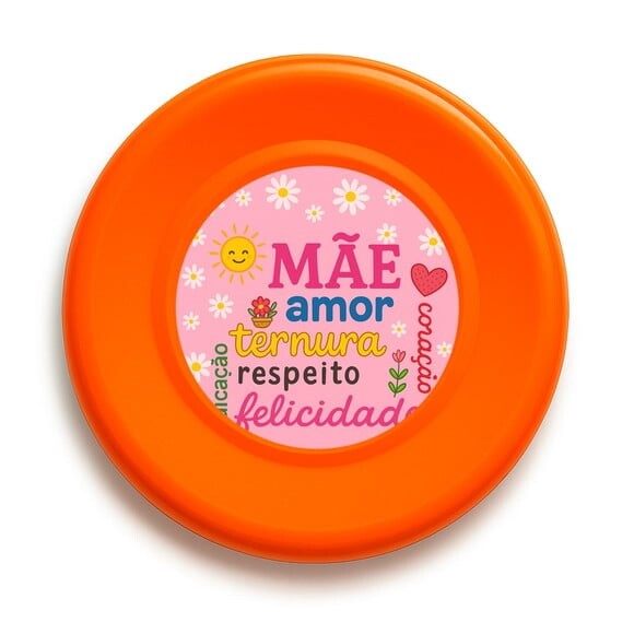 Disco de Arremesso Frisbee Dia das Mães