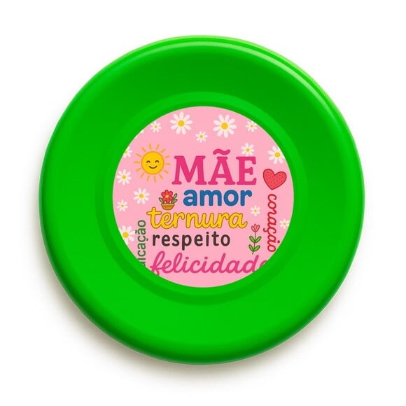 Disco de Arremesso Frisbee Dia das Mães