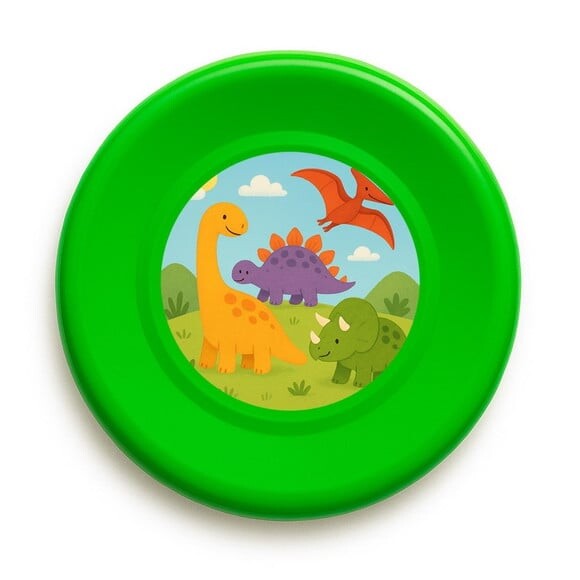 Disco de Arremesso Frisbee Dinossauros