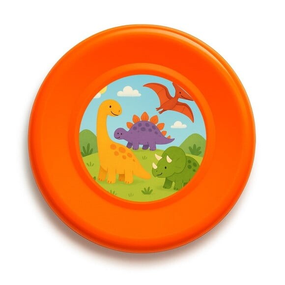 Disco de Arremesso Frisbee Dinossauros