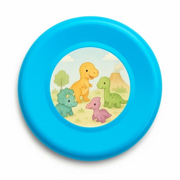 Disco de Arremesso Frisbee Dinossauros Baby