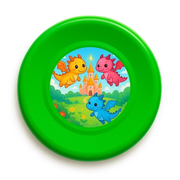 Disco de Arremesso Frisbee Dragões