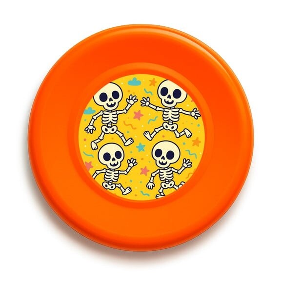 Disco de Arremesso Frisbee Esqueletinhos Kids