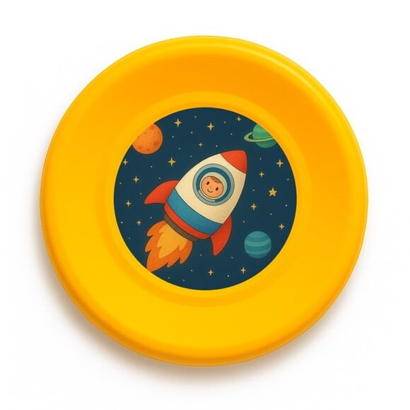 Disco de Arremesso Frisbee Espaço Sideral