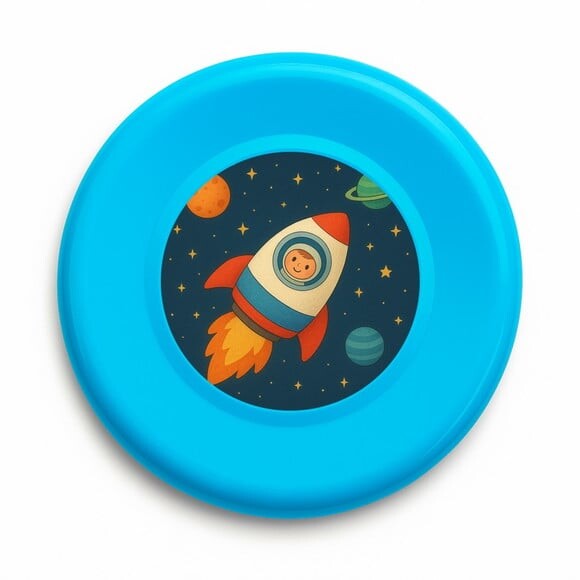 Disco de Arremesso Frisbee Espaço Sideral