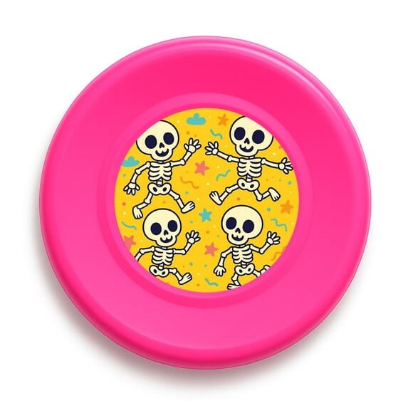 Disco de Arremesso Frisbee Esqueletinhos Kids