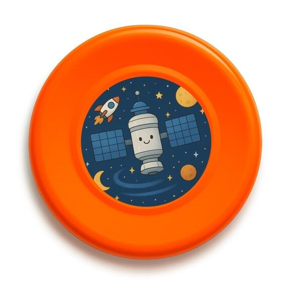 Disco de Arremesso Frisbee Estação Espacial
