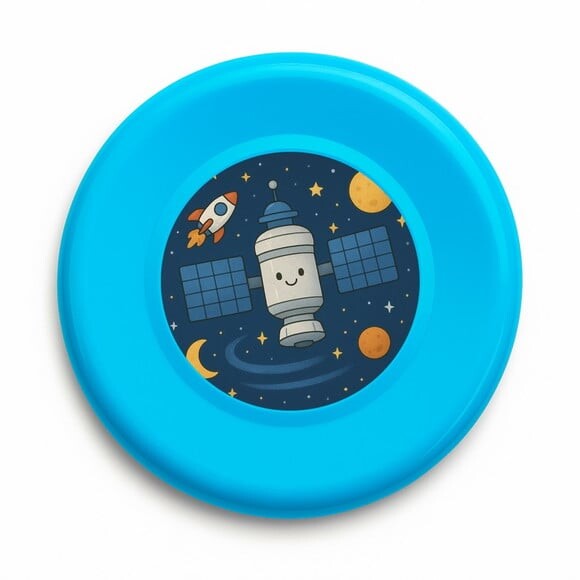 Disco de Arremesso Frisbee Estação Espacial