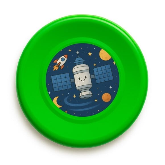 Disco de Arremesso Frisbee Estação Espacial