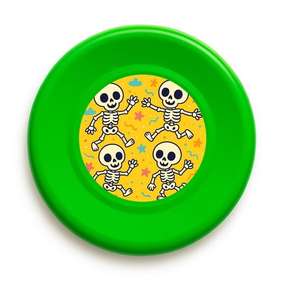 Disco de Arremesso Frisbee Esqueletinhos Kids