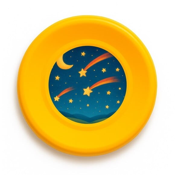 Disco de Arremesso Frisbee Estrelas Cadentes