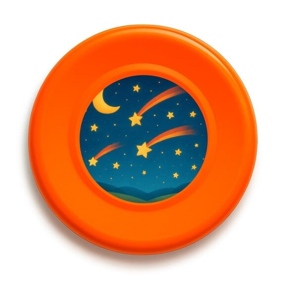 Disco de Arremesso Frisbee Estrelas Cadentes