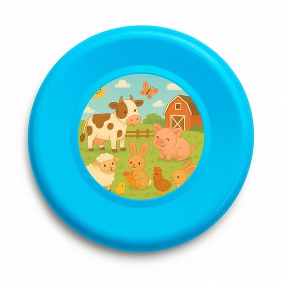 Disco de Arremesso Frisbee Fazendinha