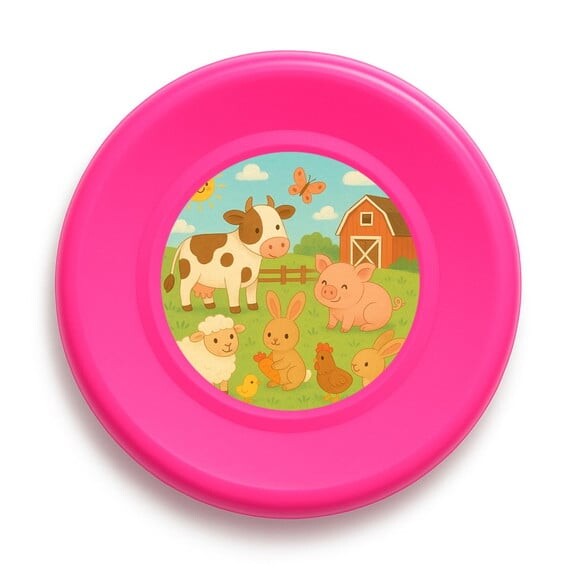 Disco de Arremesso Frisbee Fazendinha
