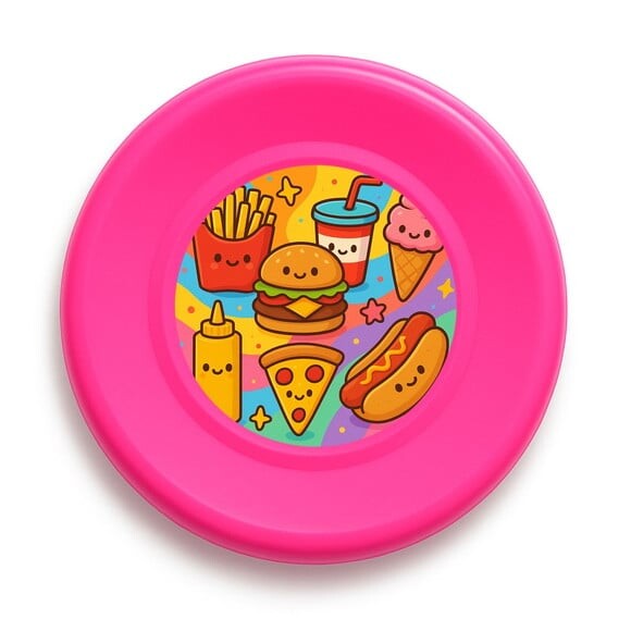 Disco de Arremesso Frisbee Fast Food