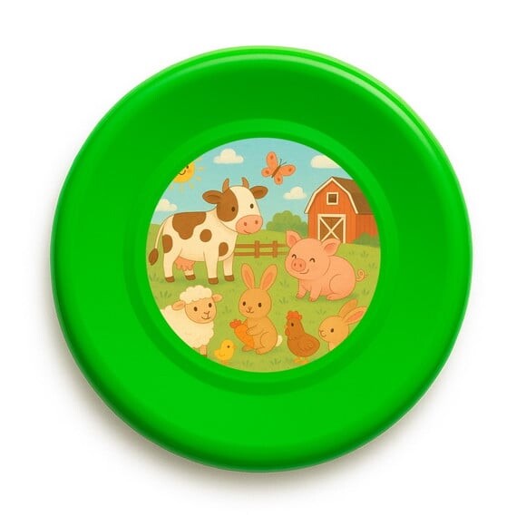 Disco de Arremesso Frisbee Fazendinha