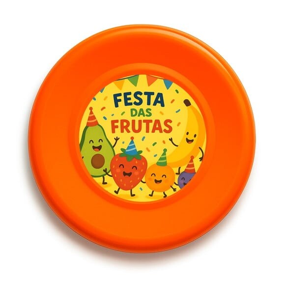 Disco de Arremesso Frisbee Festa das Frutas