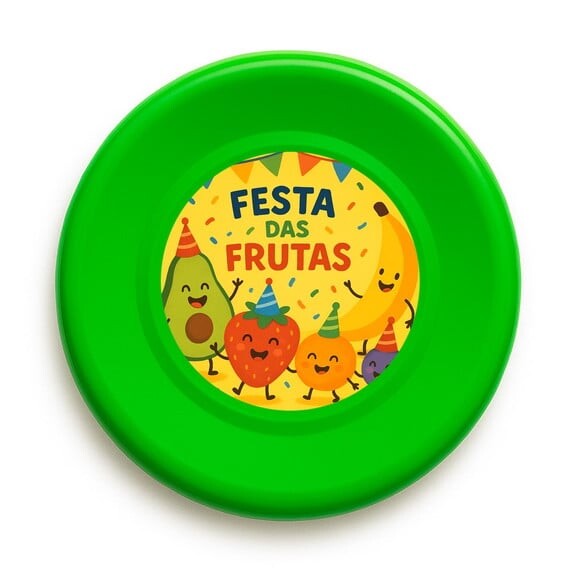 Disco de Arremesso Frisbee Festa das Frutas