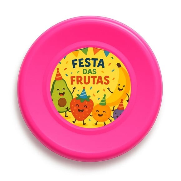 Disco de Arremesso Frisbee Festa das Frutas