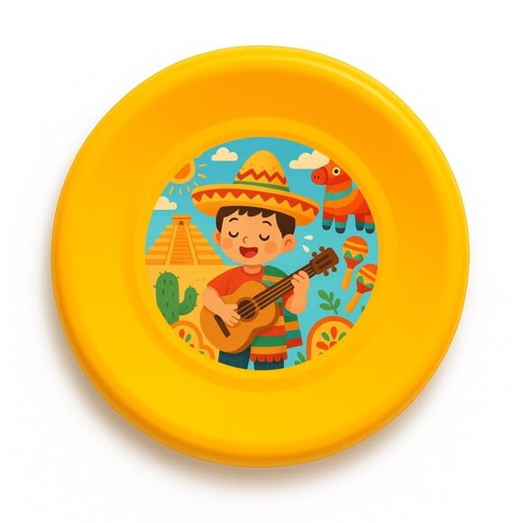 Disco de Arremesso Frisbee Festa Mexicana