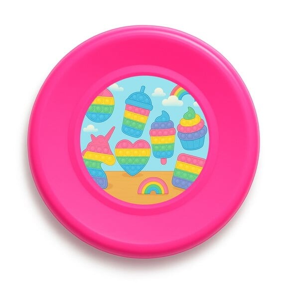 Disco de Arremesso Frisbee Fidget Toys