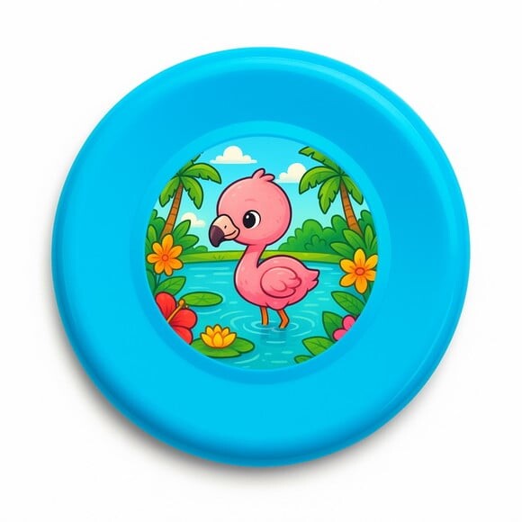 Disco de Arremesso Frisbee Flamingo Baby