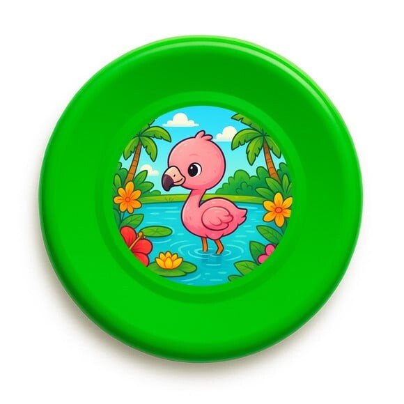 Disco de Arremesso Frisbee Flamingo Baby