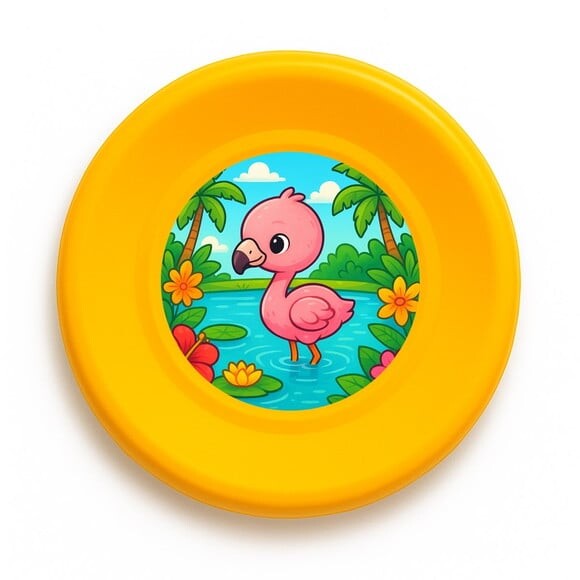 Disco de Arremesso Frisbee Flamingo Baby