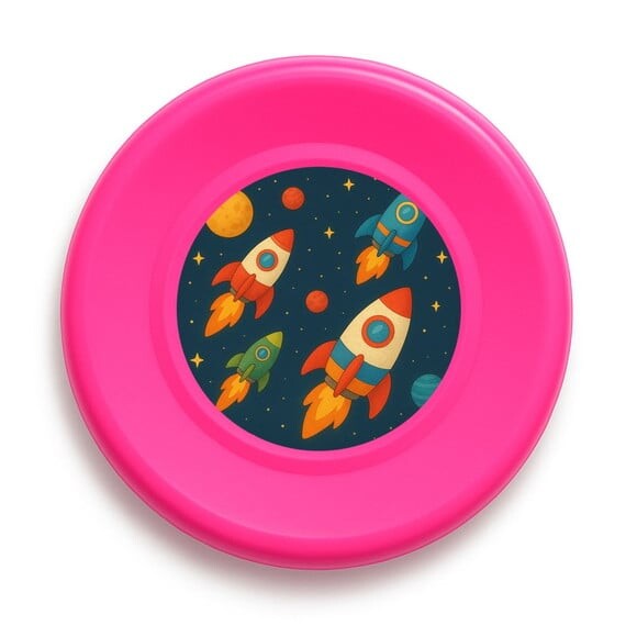 Disco de Arremesso Frisbee Foguetes