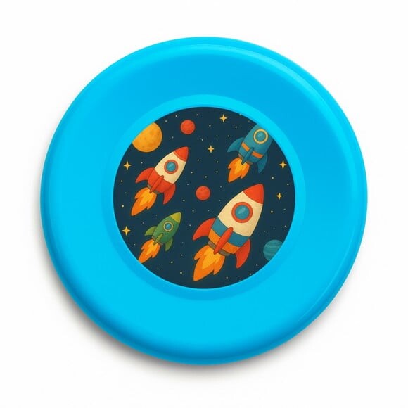 Disco de Arremesso Frisbee Foguetes