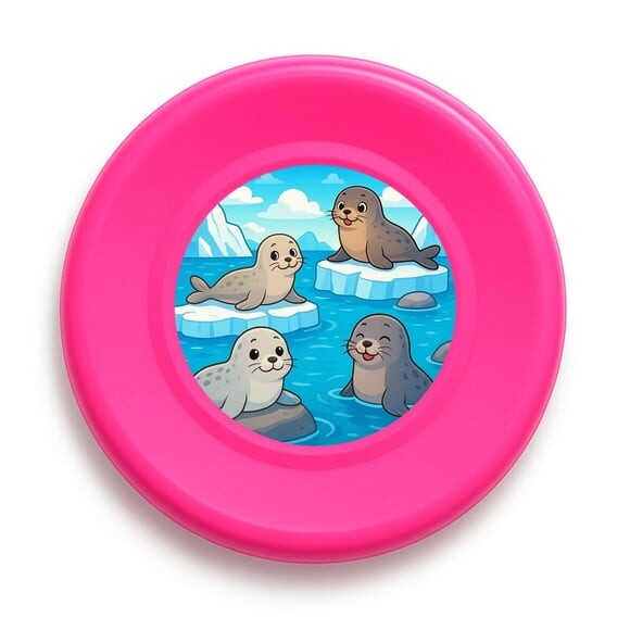 Disco de Arremesso Frisbee Focas