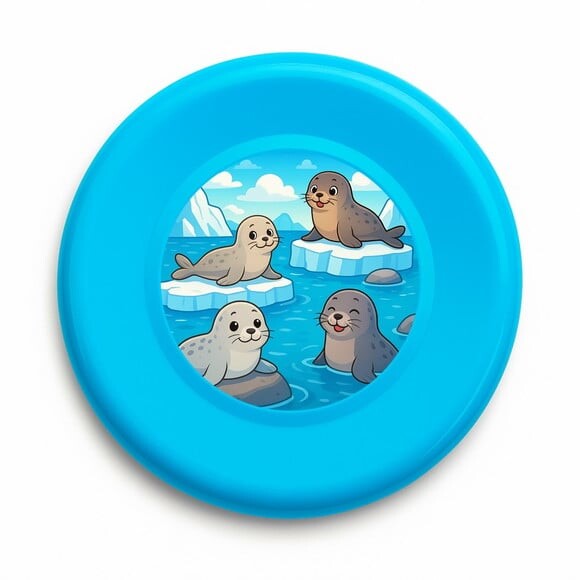 Disco de Arremesso Frisbee Focas