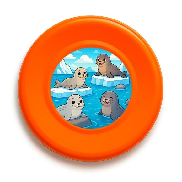 Disco de Arremesso Frisbee Focas