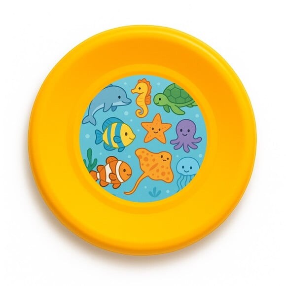 Disco de Arremesso Frisbee Fundo do Mar