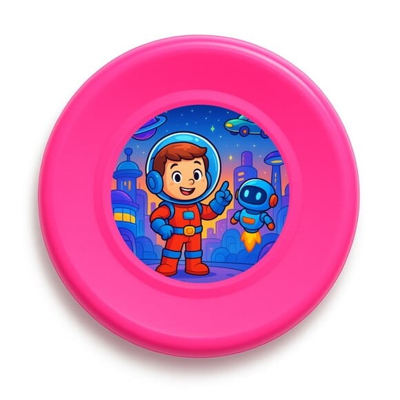 Disco de Arremesso Frisbee Futurismo Infantil