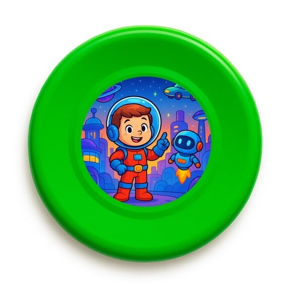 Disco de Arremesso Frisbee Futurismo Infantil