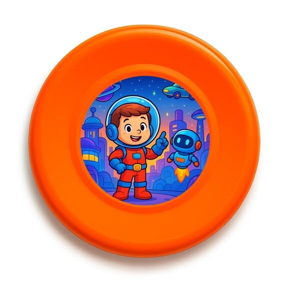 Disco de Arremesso Frisbee Futurismo Infantil