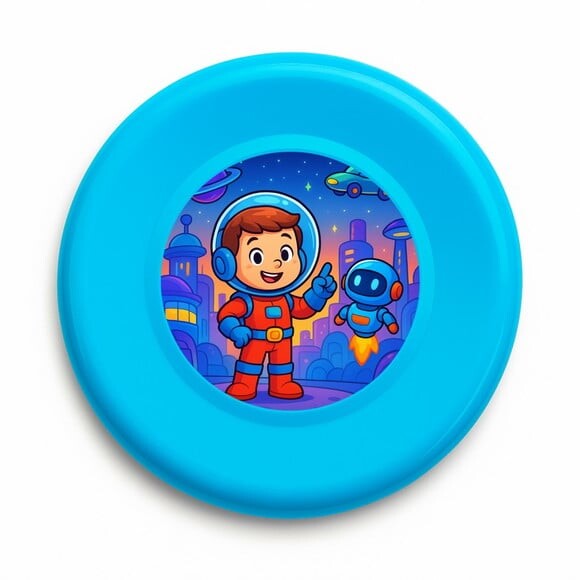 Disco de Arremesso Frisbee Futurismo Infantil